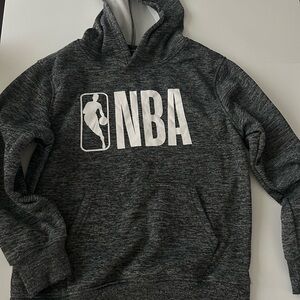 NBA Men's Charcoal Hoodie Sweater